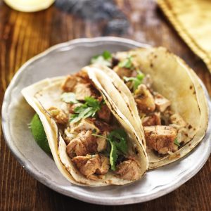 authentic mexican tacos with chicken and cilantro authentic mexican tacos with chicken and cilantro